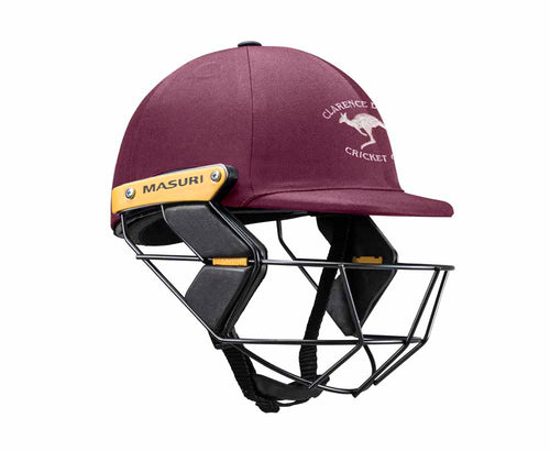 Masuri Original Series MK2 JUNIOR Test Helmet with Steel Grille - Clarence District CC
