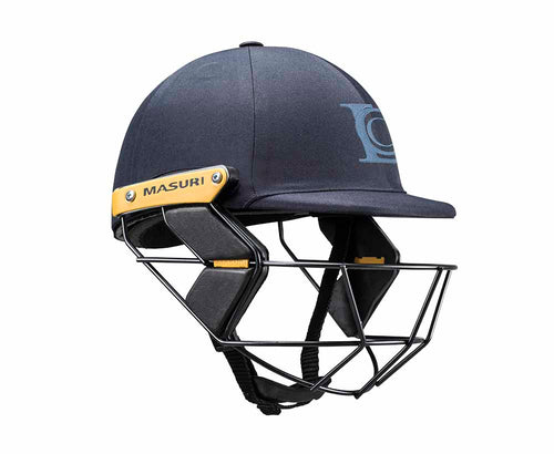 Masuri Original Series MK2 JUNIOR Test Helmet with Steel Grille - Lindisfarne CC