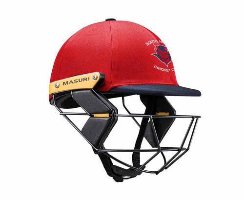 Masuri Original Series MK2 JUNIOR Test Helmet with Steel Grille - North Hobart CC