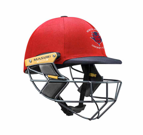 Masuri Original Series MK2 SENIOR Test Helmet with Titanium Grille - North Hobart CC